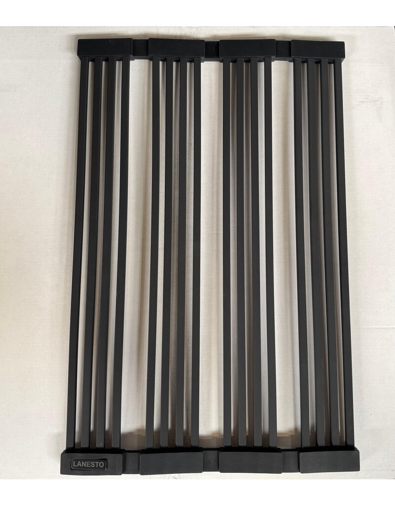 Lanesto Lanesto RVS pannenrooster Zwart oprolbaar (Sturdy Black)
