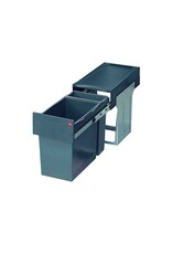 Hailo Hailo 3666-11 afvalemmer Tandem de Luxe 31 liter (1x24 + 1x7 liter)