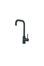 Lanesto Lanesto Quadrato Eenhendelkeukenmengkraan Sturdy Black Zwart met uittrekbare perlator 251268