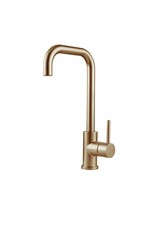 Lanesto Lanesto Quadrato Eenhendelkeukenmengkraan met uittrekbare perlator Gold / Goud