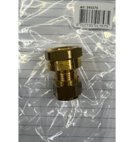 CMO CMO Puntstuk, koppelstuk metalen pijp naar flexibele slang