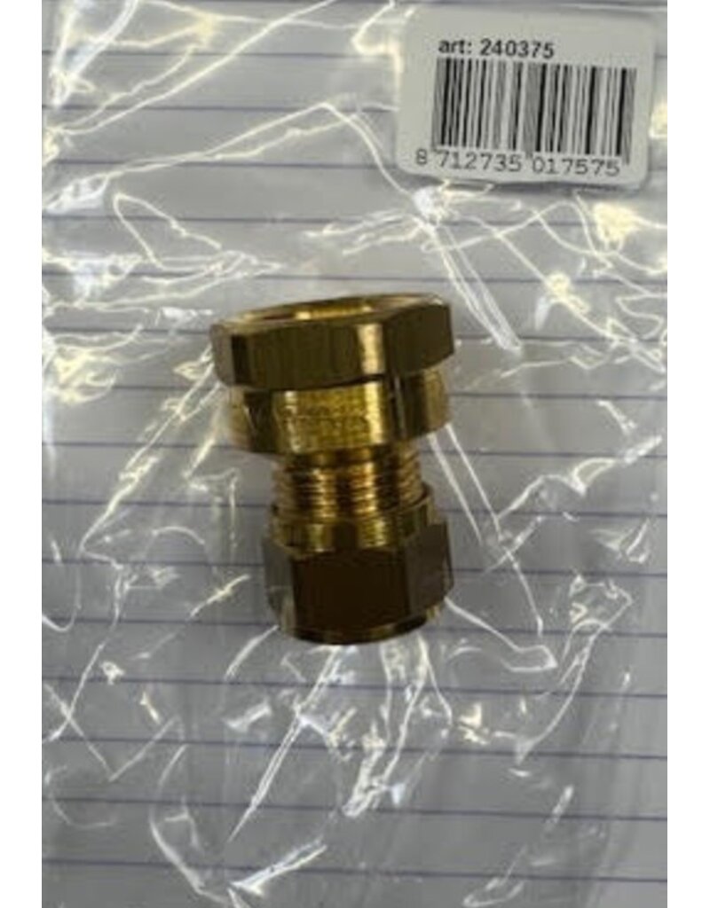 CMO CMO Puntstuk, koppelstuk metalen pijp naar flexibele slang