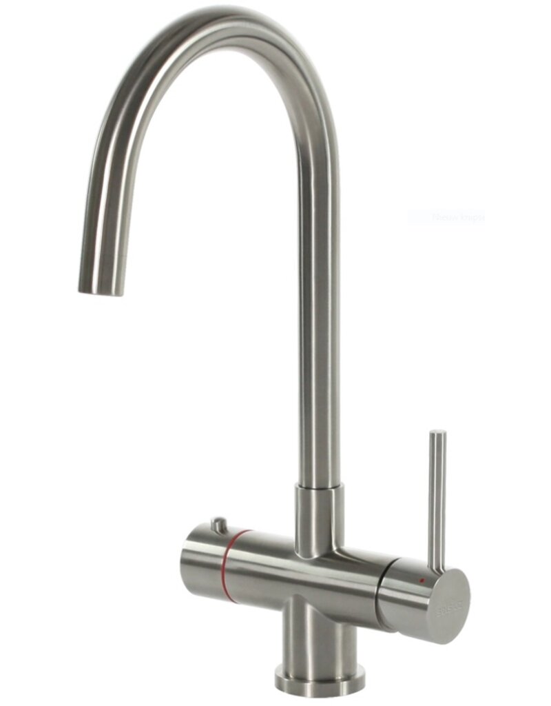 Selsiuz kranen Selsiuz Rond RVS (Inox) 351201 met Single boiler