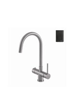 Selsiuz kranen Selsiuz Rond RVS (Inox) 351201 met Single boiler