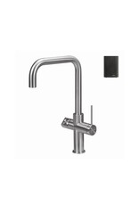 Selsiuz kranen Selsiuz Click 3-in-1 Haaks Inox RVS 351010 & Click Boiler Single/Combi