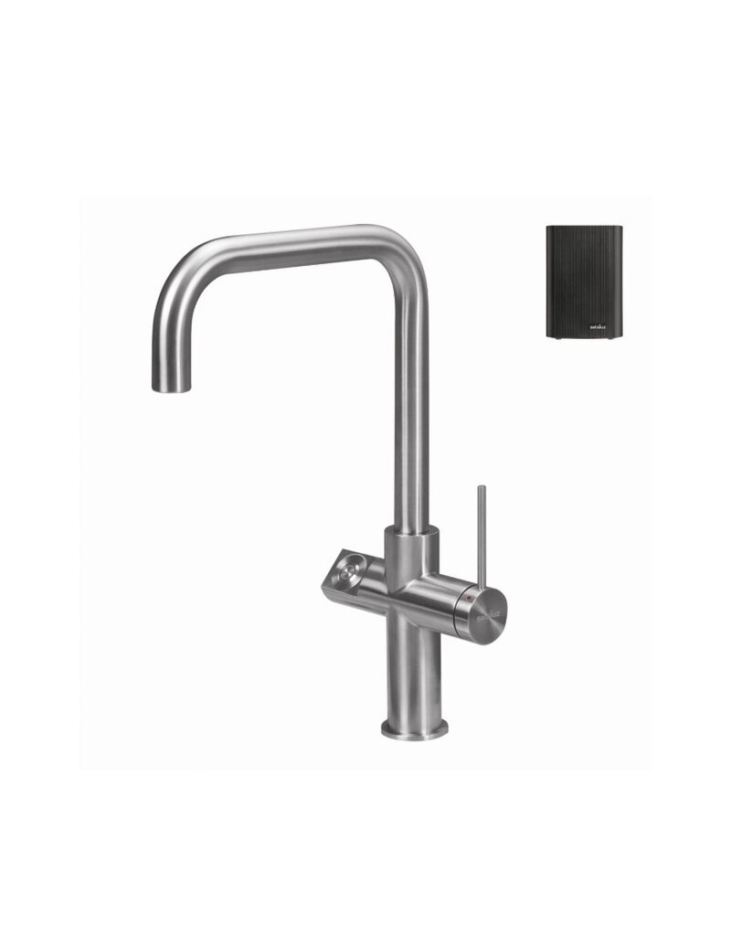 Selsiuz kranen Selsiuz Click 3-in-1 Haaks Inox RVS 351010 & Click Boiler Single/Combi