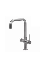 Selsiuz kranen Selsiuz Click 3-in-1 Haaks Inox RVS 351010 & Click Boiler Single/Combi