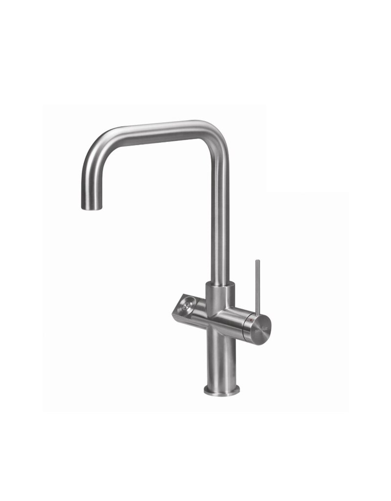 Selsiuz kranen Selsiuz Click 351010  3-in-1 Haaks Inox RVS & Click Boiler Single/Combi