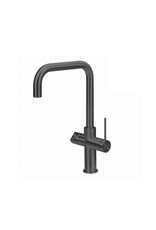 Selsiuz kranen Selsiuz Click 351012 3-in-1 Haaks Gun Metal & Click Boiler Single Combi