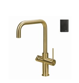 Selsiuz kranen Selsiuz Click 351014 3-in-1 Haaks Gold & Click Boiler Single Combi