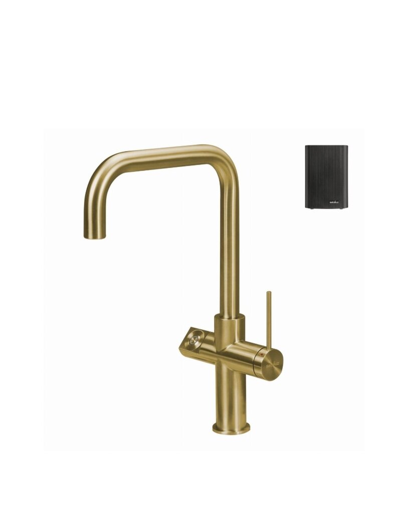 Selsiuz kranen Selsiuz Click 351014 3-in-1 Haaks Gold & Click Boiler Single Combi