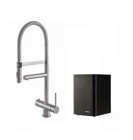 Selsiuz kranen Selsiuz Push & Turn 351224 3-in-1 XL Inox (RVS) met Classic Single Boiler