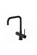 Selsiuz kranen Selsiuz 351214 Push & Turn 3-in-1 Haaks Sturdy Black Zwart met Single boiler