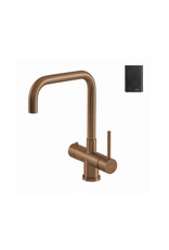 Selsiuz kranen Selsiuz 351216 Push & Turn 3-in-1 Haaks Copper met Single Boiler