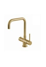 Selsiuz kranen Selsiuz 351217 Push & Turn 3-in-1 Haaks Gold met Single Boiler
