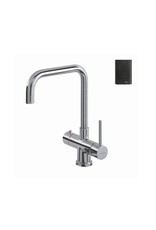 Selsiuz kranen Selsiuz 351212 Push & Turn 3-in-1 Haaks Chrome met Single Boiler
