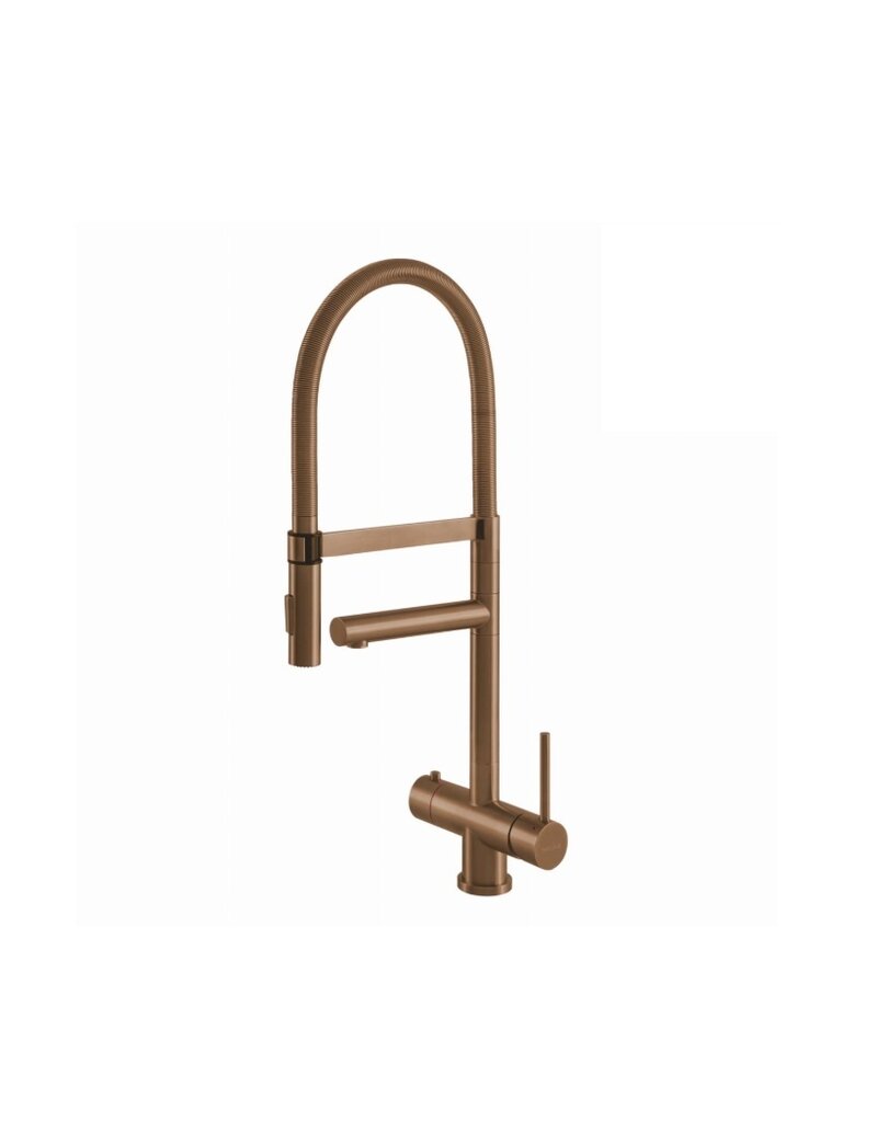 Selsiuz kranen Selsiuz 351226 Push & Turn 3-in-1 XL Copper Koper met Single Boiler