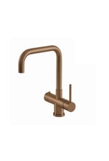 Selsiuz kranen Selsiuz 351222 Push & Turn 3-in-1 Haaks Copper Koper met Combi (Extra) Boiler