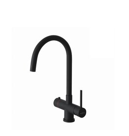 Selsiuz kranen Losse Selsiuz Rond Zwart - Sturdy Black kokend water kraan