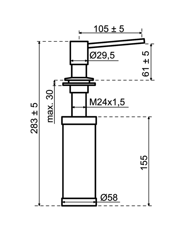 Lanesto Lanesto Zeepdispenser 251372 Rond Patinated Brass