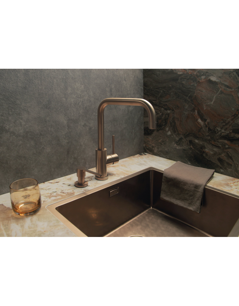 Lanesto Lanesto Zeepdispenser 251370 Recht Patinated Brass