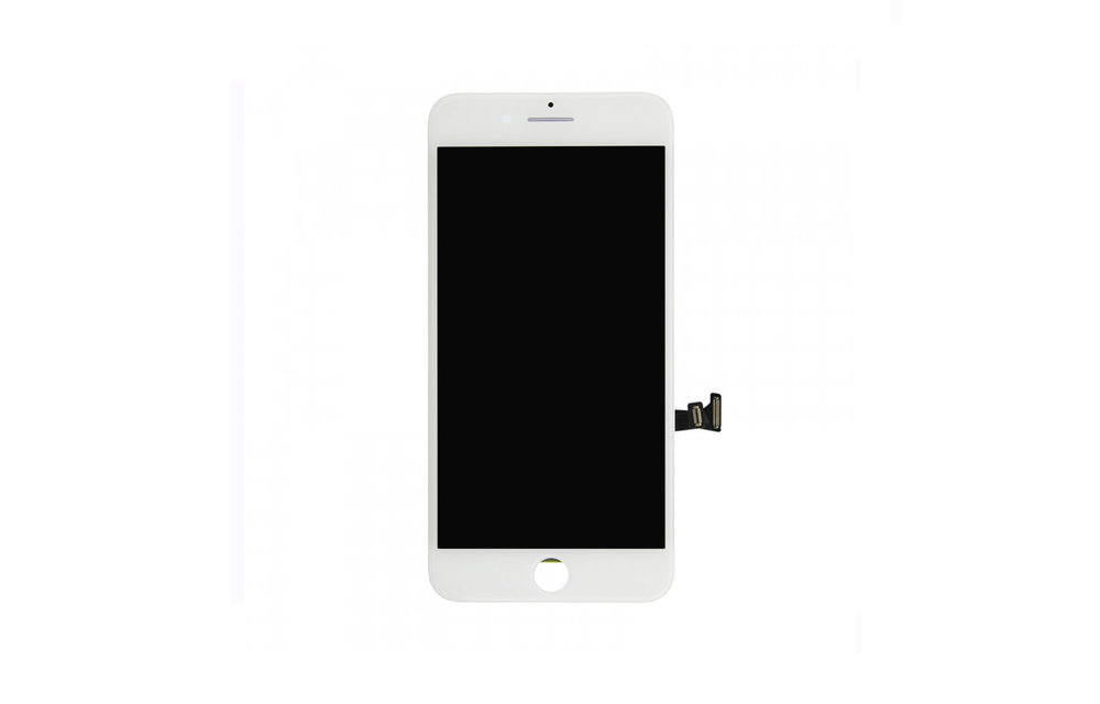 Compatible: LCD scherm - Wit voor iPhone 8 Plus
