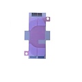 Batterij sticker voor iPhone XR