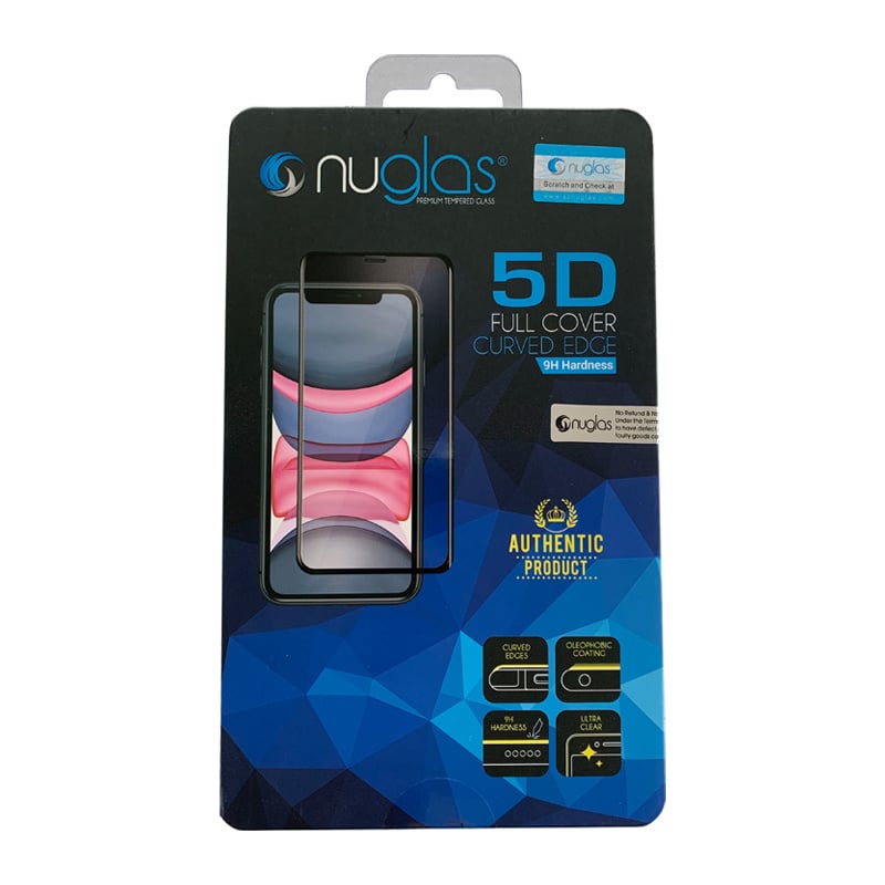 NuGlas screenprotector (5D full cover) geschikt voor iPhone X/XS/11 Pro