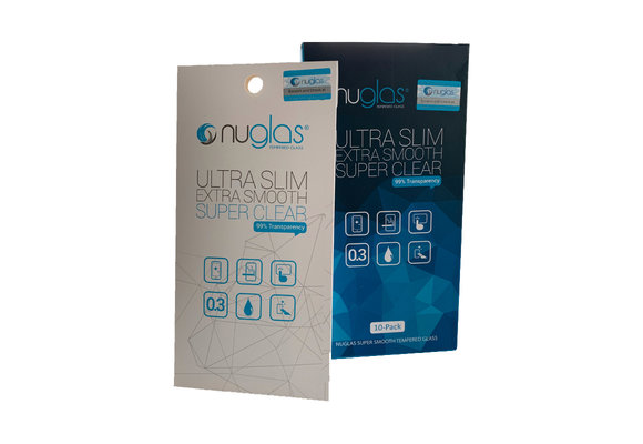 NuGlas screenprotector (2.5D) 10-pack geschikt voor iPhone XS Max/11 Pro Max