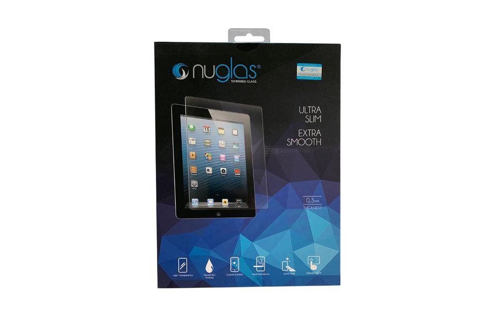 NuGlas screenprotector suitable for iPad 2019/2020/2021 10.2"