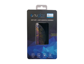 NuGlas Displayschutz (5D full cover privacy) passend fur iPhone X/XS/11 Pro