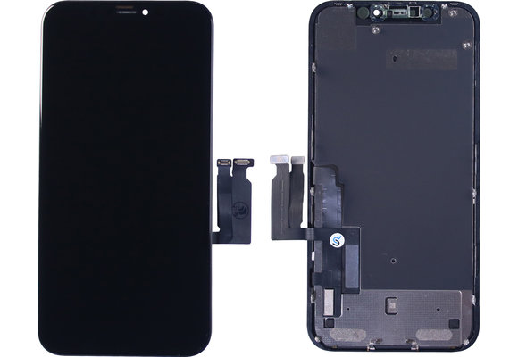 Pulled LCD Display (LG DTP/C3F) - Schwarz fur iPhone XR