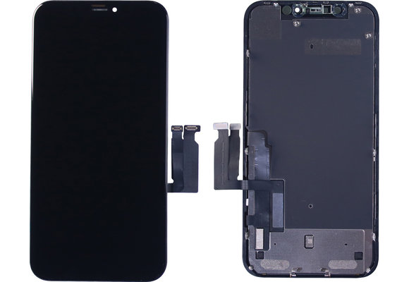 Pulled LCD scherm (Toshiba/Sharp C11/F7C/DKH) - Zwart voor iPhone XR