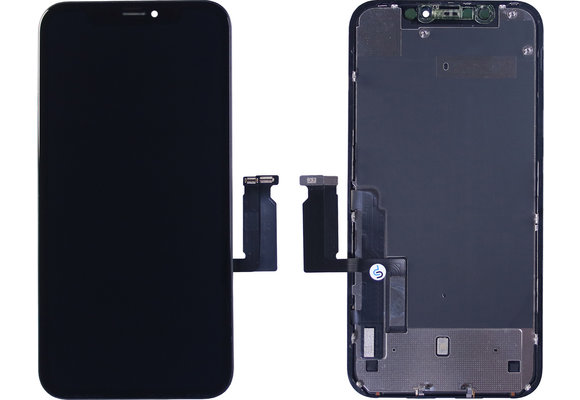 Refurbished LCD Display (LG DTP/C3F) - Schwarz fur iPhone XR