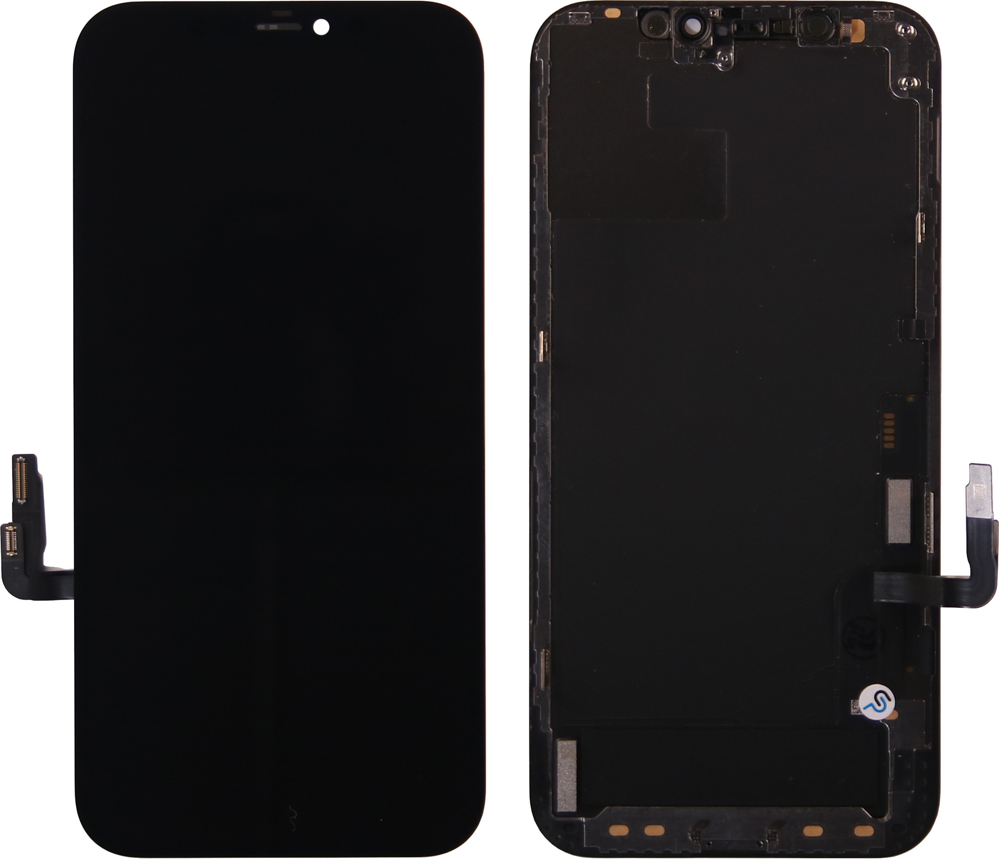 Refurbished OLED scherm - Zwart voor iPhone 12/12 Pro