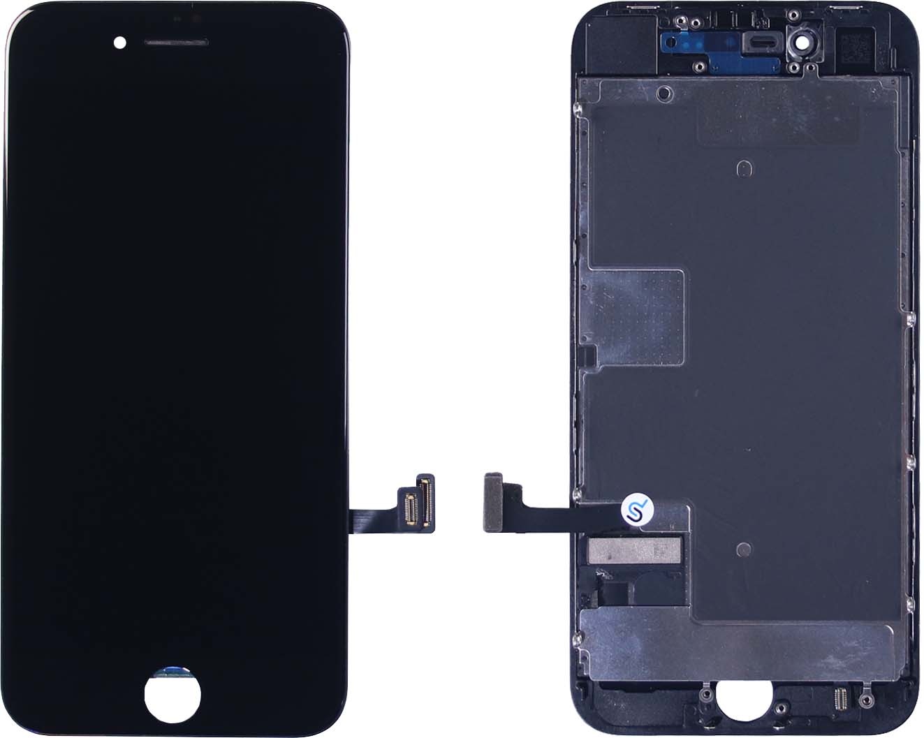 Refurbished LCD scherm - Zwart voor iPhone 8/SE (2020/2022)