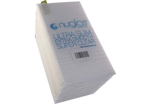 NuGlas screenprotector (2.5D) 50-pack geschikt voor iPhone SE (2020/2022)