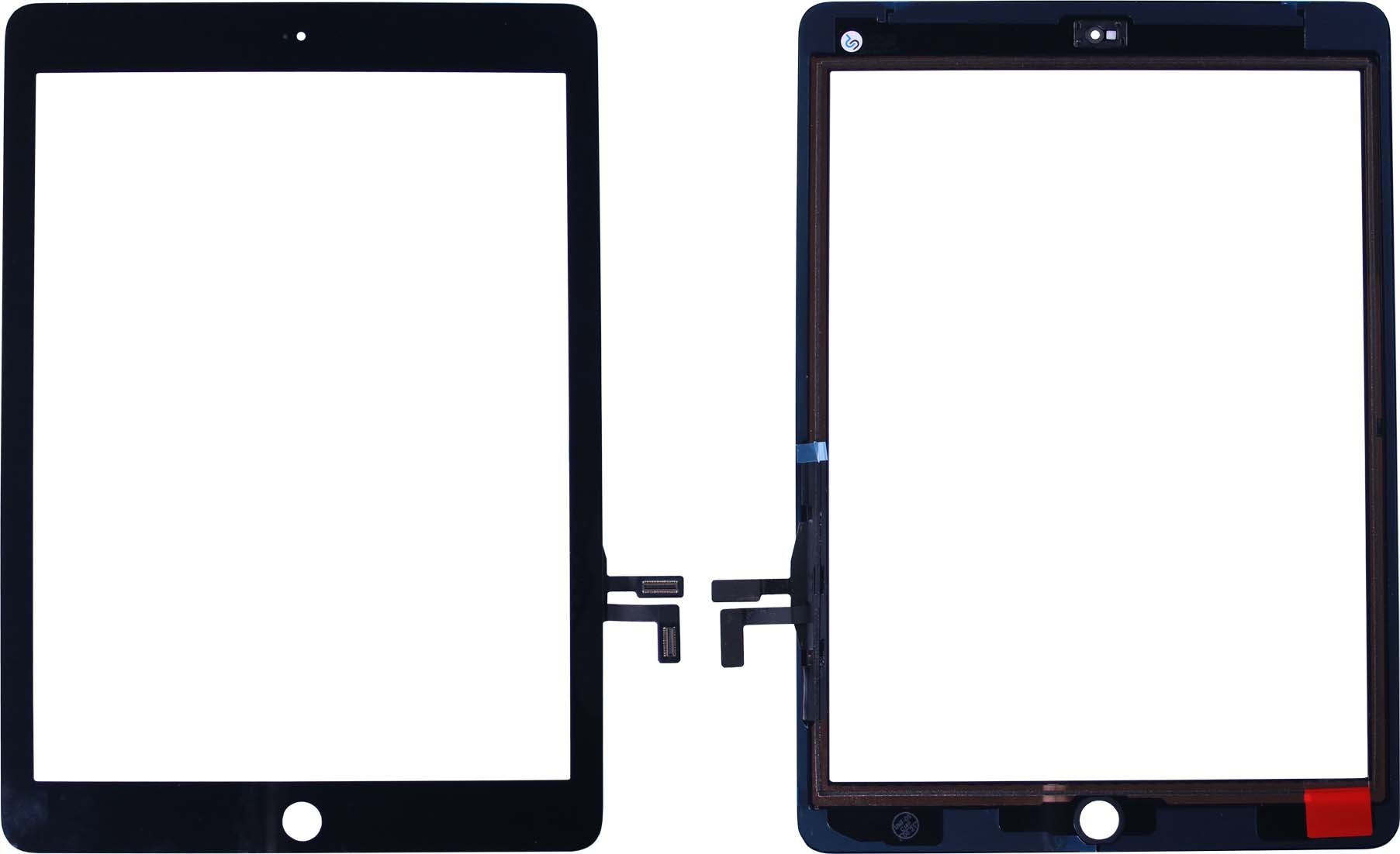 Compatible Touch scherm - Zwart voor iPad 2017