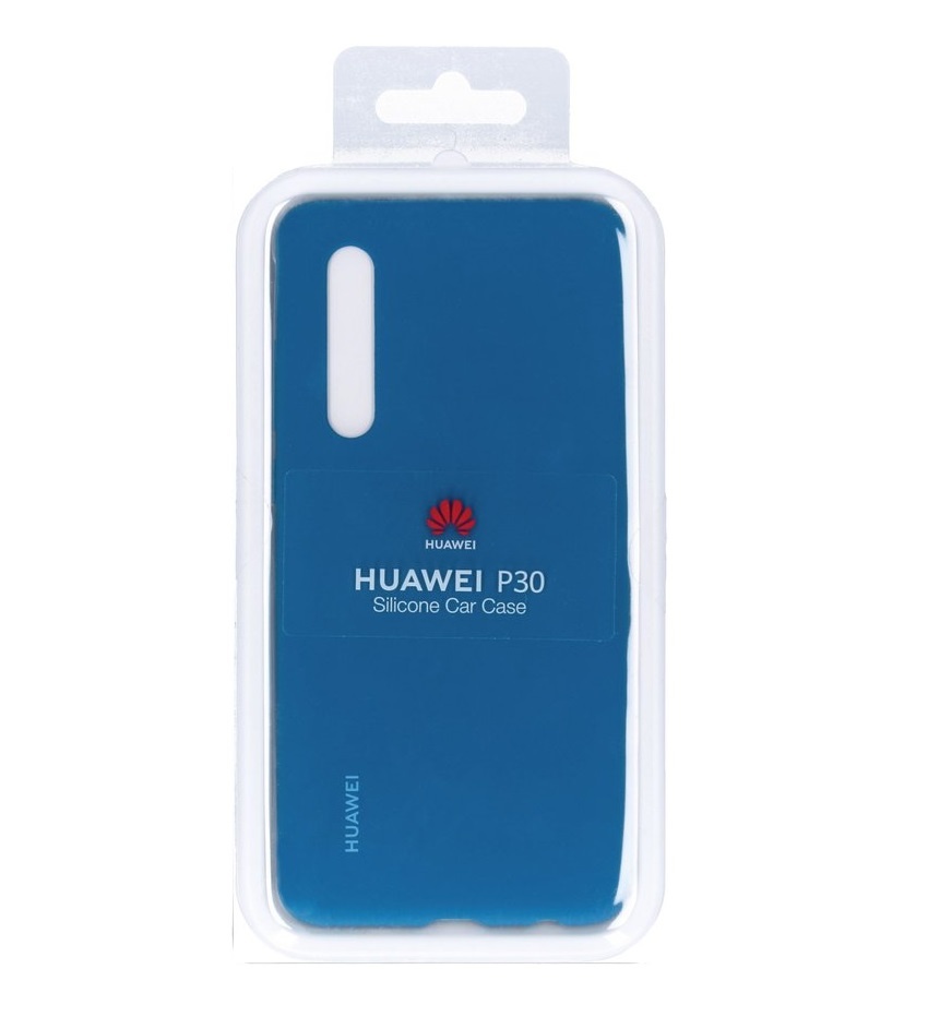 Silicon Protective Case - Blauw voor Huawei P30