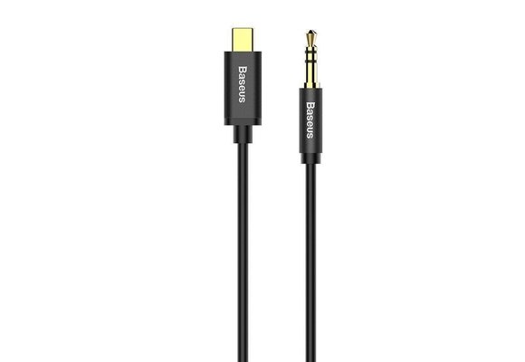 Baseus Yiven Type-C male To 3.5 male Audio Cable CAM01-01 Black