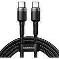 Baseus Cafule PD2.0 100W flash charging Type-C to Type-C cable (20V 5A)2m Gray+Black