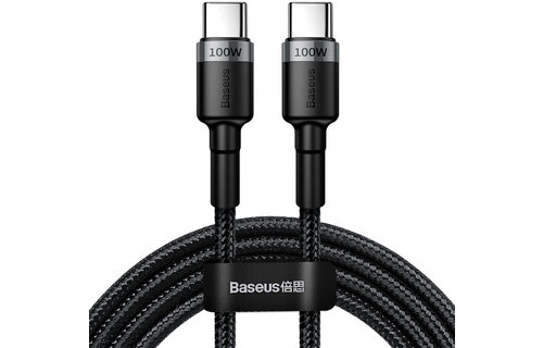 Baseus Cafule PD2.0 100W flash charging Type-C to Type-C cable (20V 5A)2m Gray+Black