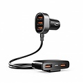 Joyroom Autolader with 5 USB porten (3.0 Quick Charge) - Black