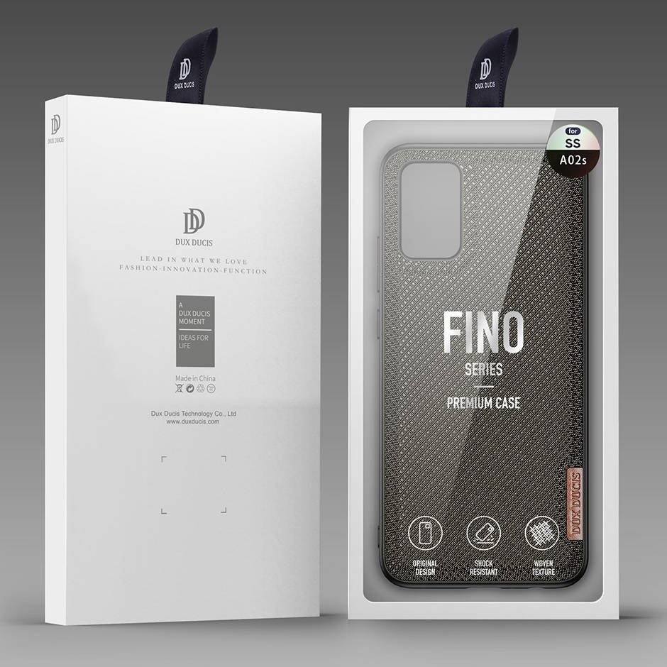 Dux Ducis Fino series handyhulle - Grun fur Samsung Galaxy A02s