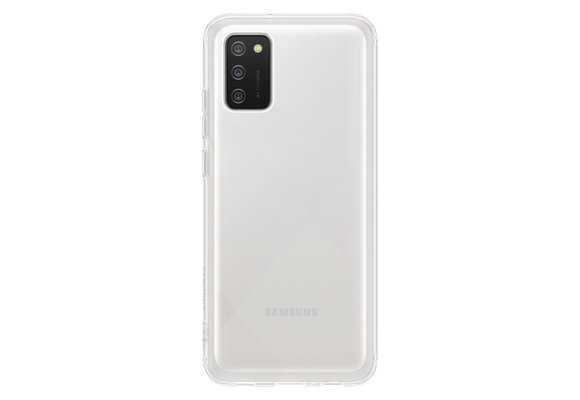 Soft clear hoesje - transparant - Samsung Galaxy A02s