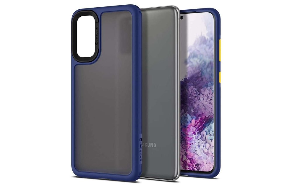 Spigen Ciel by Cyrill - Brick case - Blue for Samsung Galaxy S20