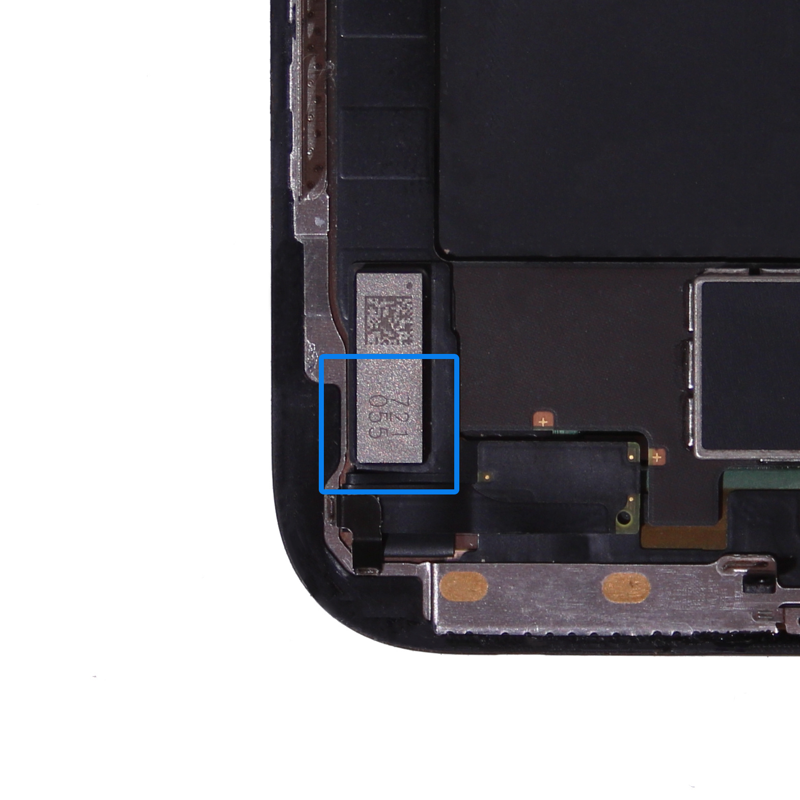 Pulled OLED scherm - Zwart voor iPhone XS