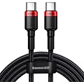 Baseus Cafule PD2.0 100W flash charging Type-C to Type-C cable (20V 5A)2m Red+Black
