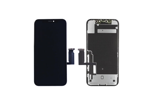 Pulled LCD scherm (LG DTP/C3F) - Zwart voor iPhone 11