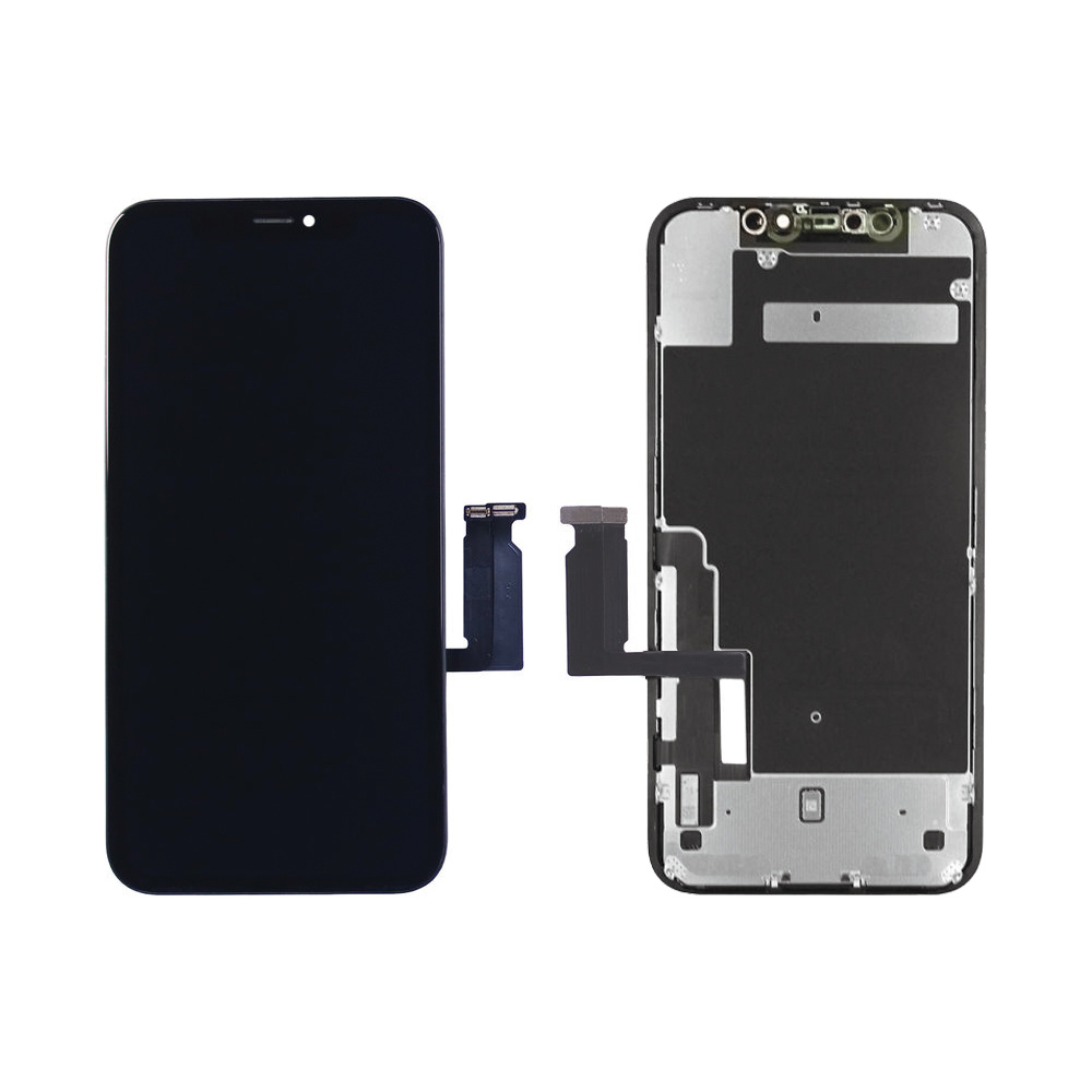 Pulled LCD scherm (Toshiba/Sharp C11/F7C/DKH) - Zwart voor iPhone 11